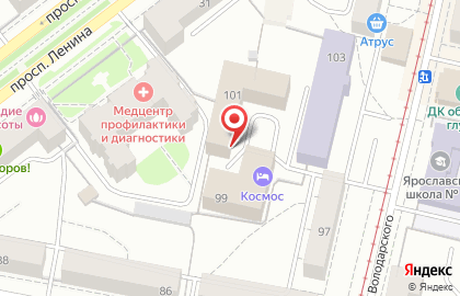 Магазин автозапчастей Vin76.ru на карте