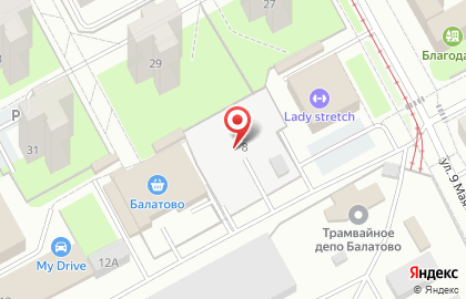 Магазин мяса в Перми на карте