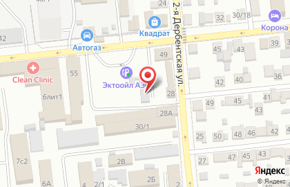 Автомойка в Астрахани на карте