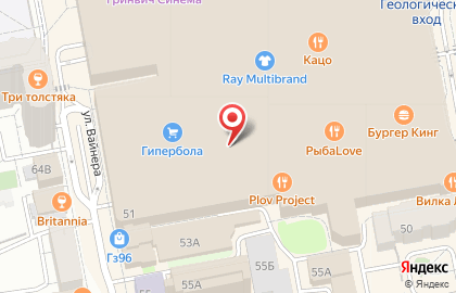 Банкомат ВТБ в Ленинском районе на карте