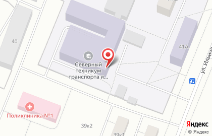 Северный техникум транспорта и технологий на карте