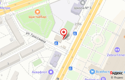 Арендная компания Макс в Тракторозаводском районе на карте