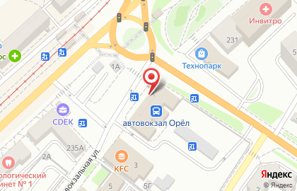 Аптека Адонис на Автовокзальной улице на карте