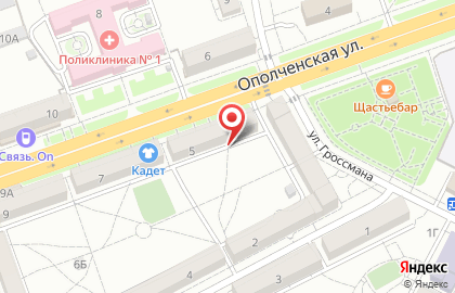 Банкомат Поволжский банк Сбербанка России, Волгоградское отделение №8621 в Тракторозаводском районе на карте