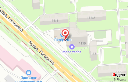 Супермаркет Пятёрочка в Мотовилихинском районе на карте