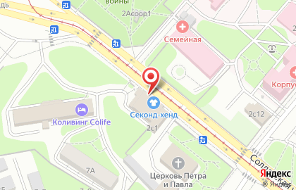 Магазин цветов в Москве на карте