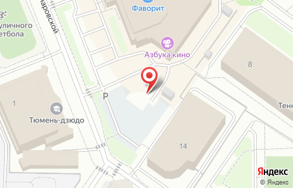 Каток Фаворит на карте