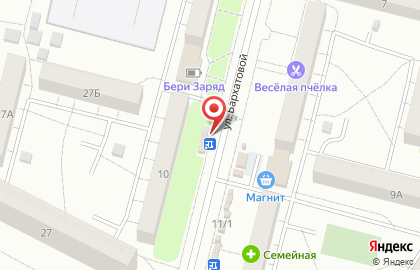 Салон цветов Валерия на улице Бархатовой на карте