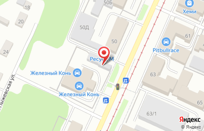 Магазин автозапчастей в Перми на карте
