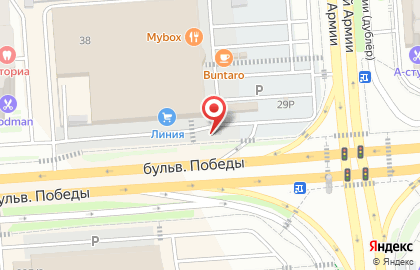 Цветочный магазин в Воронеже на карте