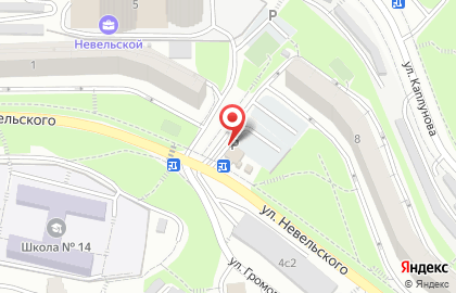 Автостоянка во Владивостоке на карте
