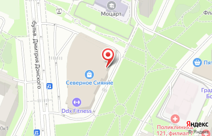 INCITY на Бульваре Дмитрия Донского (б-р Дмитрия Донского) на карте