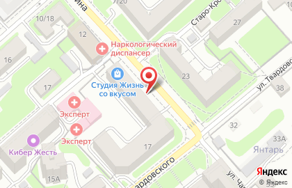 Магазин УЗОРЫ текстиль на улице Твардовского на карте