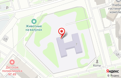 Детский сад №39, комбинированного вида, Пушкинский район на карте