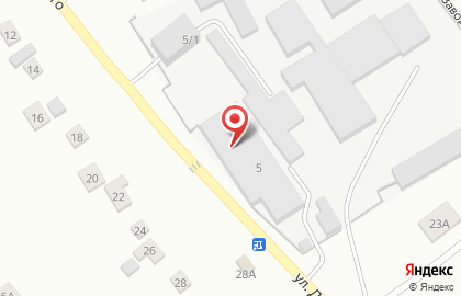 Швейная фабрика Царина на улице Дзержинского на карте