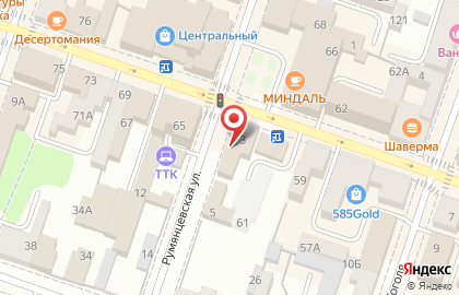 Следственный отдел по городу Рыбинск на карте