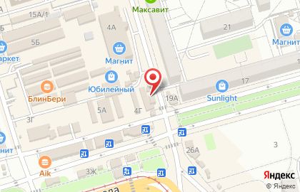 Магазин мясной продукции в Красноармейском районе на карте