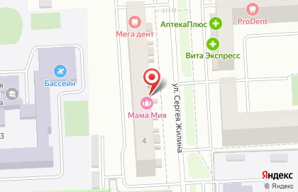 Парикмахерская Mama Mia на карте