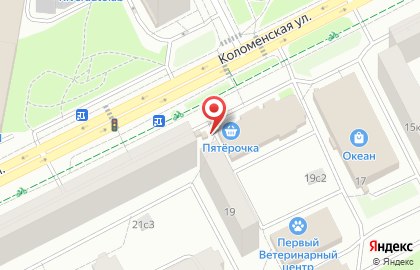 Киоск печатной продукции Ардпп на Коломенской набережной на карте