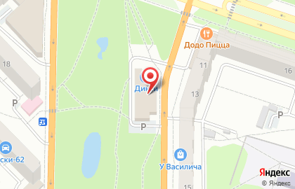 Кустовой вычислительный центр, МП на улице Советской Армии на карте