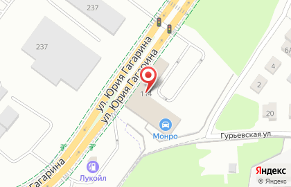 Автоцентр Monroe в Ленинградском районе на карте