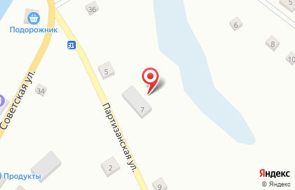 Легостаевский хлеб на Партизанской улице на карте