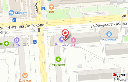 СБС Групп на улице Генерала Лизюкова на карте