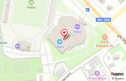 Культурно-спортивный комплекс Нара на карте