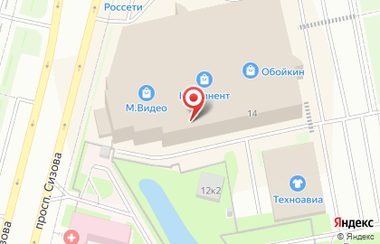 Ресторан быстрого обслуживания Околица на Комендантском проспекте на карте