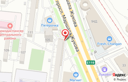 Пекарня Хлебница в Волгограде на карте