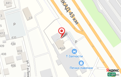 Пахра на Теплом Стане на карте