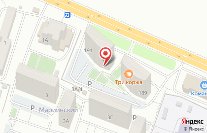 Сервисный центр Народный в Октябрьском районе на карте