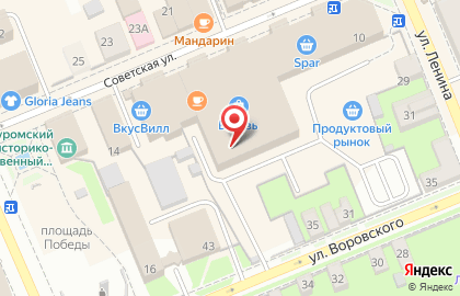 Добряк на Советской улице на карте