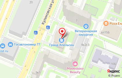 Школа танцев Pole Dance на Бульваре Дмитрия Донского на карте