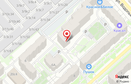 Наш маркет в Светлогорском переулке на карте