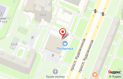 Сервис Мобилезорро на проспекте Просвещения на карте