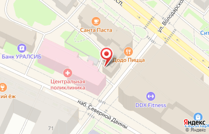 Школа танца Насти Вени на карте