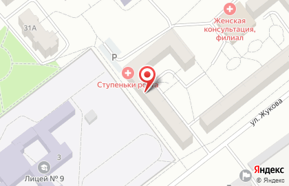 Коррекционный развивающий центр Ступеньки на карте