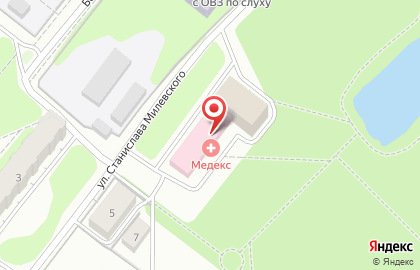 Центр общей врачебной практики Медекс Кострома на Малышковской улице на карте