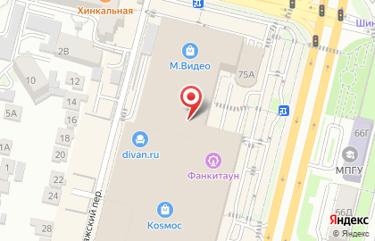 Банкомат Райффайзенбанк на улице Доваторцев на карте