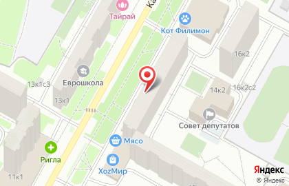 Магазин цветов в Москве на карте