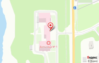 Аптека Донская городская больница №1 на карте