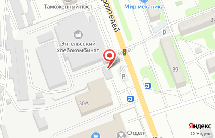 Продуктовый магазин, ООО Ларго на проспекте Строителей на карте