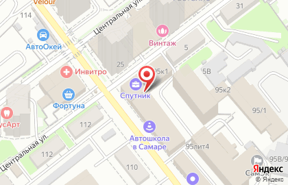 Юридический супермаркет Цвд в Октябрьском районе на карте