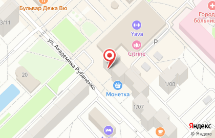 Продуктовый супермаркет в Набережных Челнах на карте
