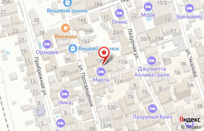 Гостиница Айвори на карте