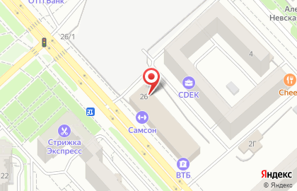 Гостиница квартирного типа в Советском районе на карте