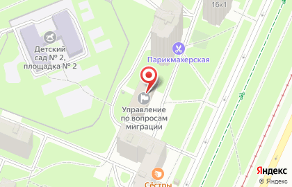 Территориальный Пункт # 13 Уфмс по спб и Ленобласти на карте