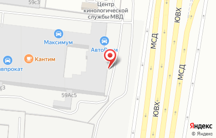 Автосервис Ddcar на Кантемировской улице на карте