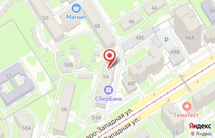 Банкомат Сбербанк России, Алтайское отделение №8644 на улице Северо-Западная, 54 на карте
